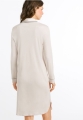 Koszula Nocna Hanro Długi Rękaw z Kołnierzem