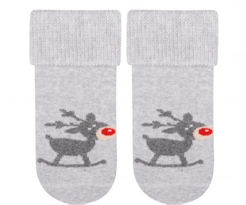 Skarpetki Renifer Świąteczne