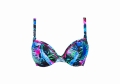 JUNGLE FLOWER BLACK TROPICAL AS5841