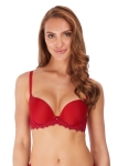 Lace Essentiel biustonosz usztywniany czerwony WACOAL