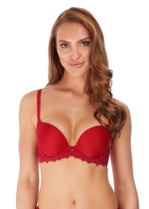 Lace Essentiel biustonosz usztywniany czerwony WACOAL