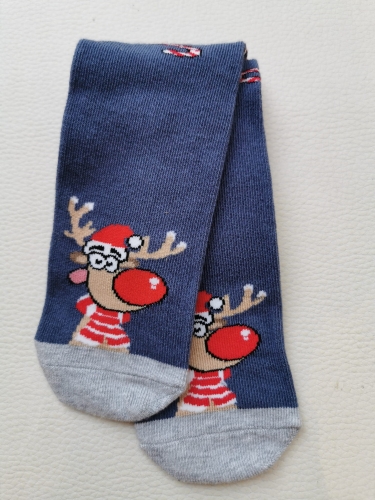 Skarpetki Świąteczne Renifer Rudolf