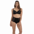 Figi Wysoki Stan Czarne Ann-Marie Fantasie Royal Bra