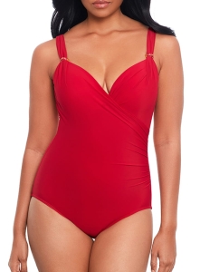 Jednoczęściowy Kostium Siren Czerwony MIRACLESUIT