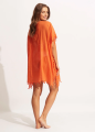 Kimono_plazowe-naturalny-material-pomarancz-seafolly