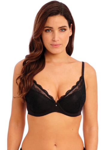 WE600502-BLK-Wacoal-Ravissant-Black-UW-Plunge-Bra-Royal-Bra
