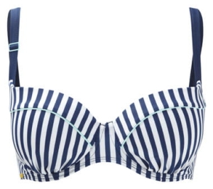 Lucille Nautical Print Biustonosz Kąpielowy PANACHE