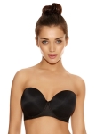 Deco Strapless Czarny Biustonosz FREYA
