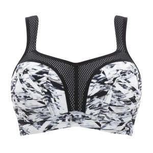 Sport Bra Abstract Ice Biustonosz PANACHE